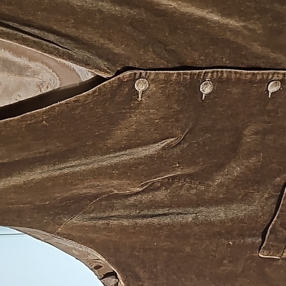 Vintage Velvet Vest - Picture 3 of 5